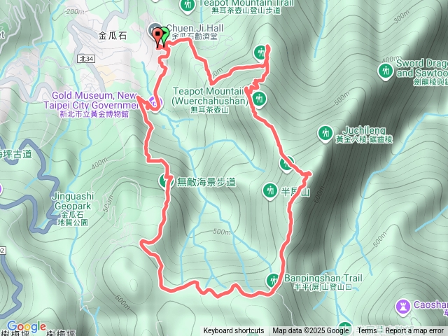茶壺山半屏山O型