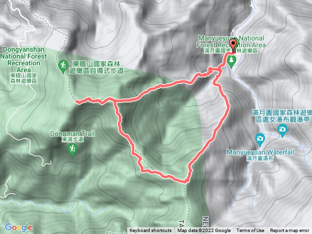天德巷＞東眼＞拉卡O縱