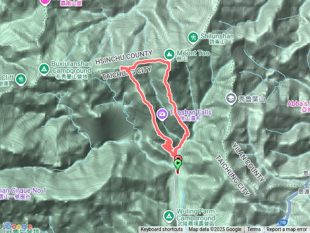 桃山池有山一日單攻