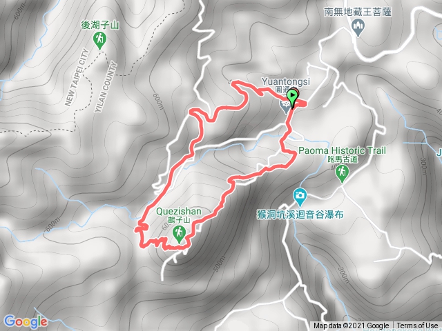 鵲子山。圓通寺登山