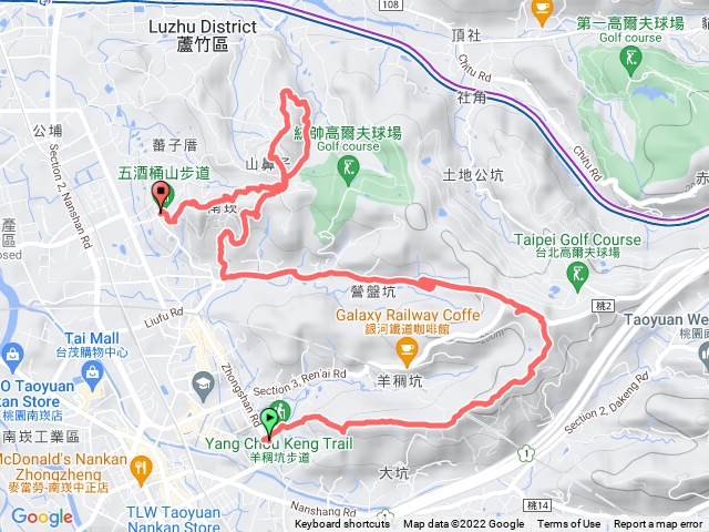 2022-04-13 羊稠森林步道→營盤坑古道→五酒桶山步道