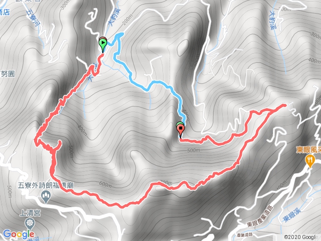 金敏子山,詩朗山,塞口坑山,內金敏山~O繞