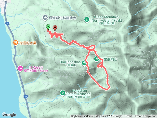 屏東里龍山北登山口預覽圖