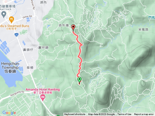 大山母山-赤牛嶺