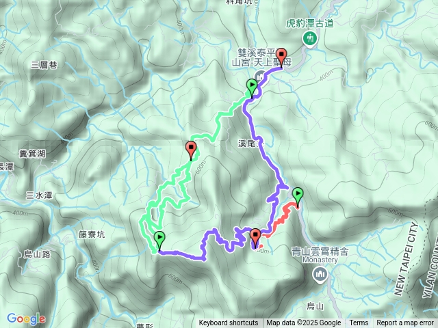 2025.01.18溪尾寮古道登鯊魚岩洞上江家古厝連走豎旗西北稜下藤寮坑古道