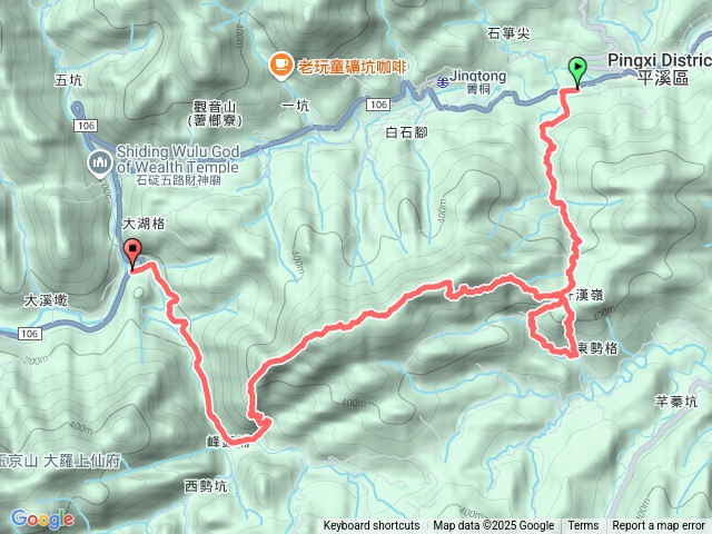 東勢格越嶺步道