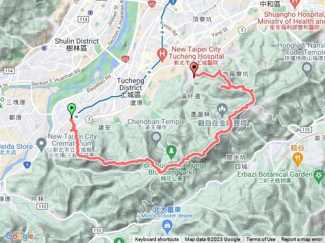 土城三尖連走（大暖尖山+清水大尖山+清水二尖山）