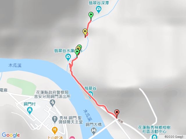 翡翠谷回程（沒有走完全程）