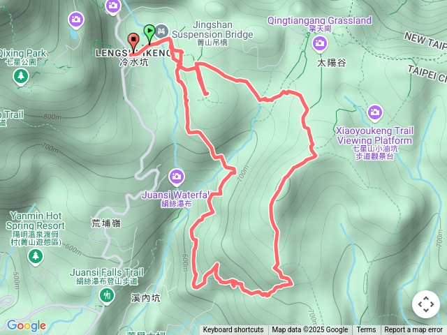 冷水坑>竹篙山>雞心崙連走