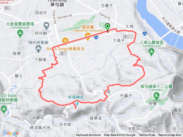 草屯平頂神木登山步道