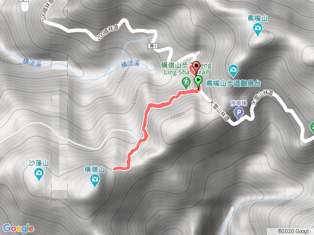 橫嶺山步道（未登頂）