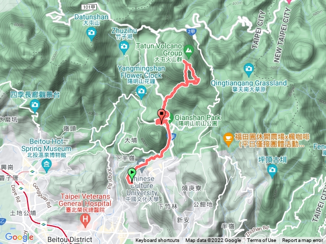 天母古道七星山