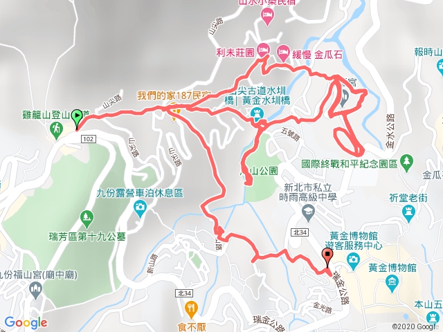 瑞芳山尖路觀光步道1090606