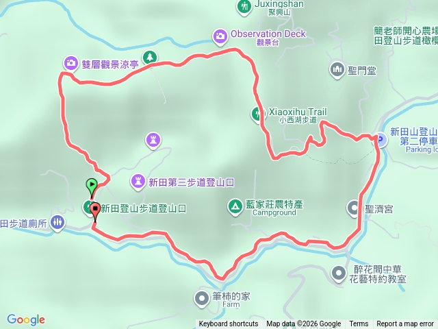 新田登山步道預覽圖