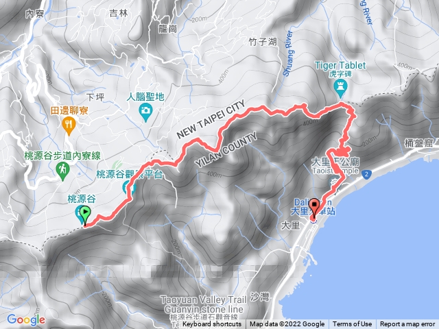 桃源谷-大里火車站