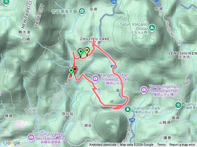 115111草山觀景瀑布步道湖田國小十八份圳預覽圖