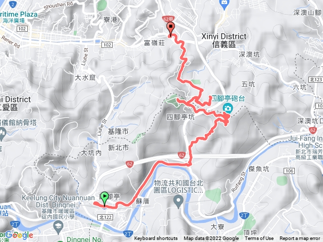 四腳亭砲台登山步道