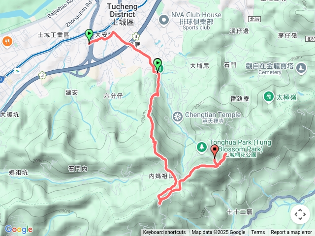 永寧火焰山天上山