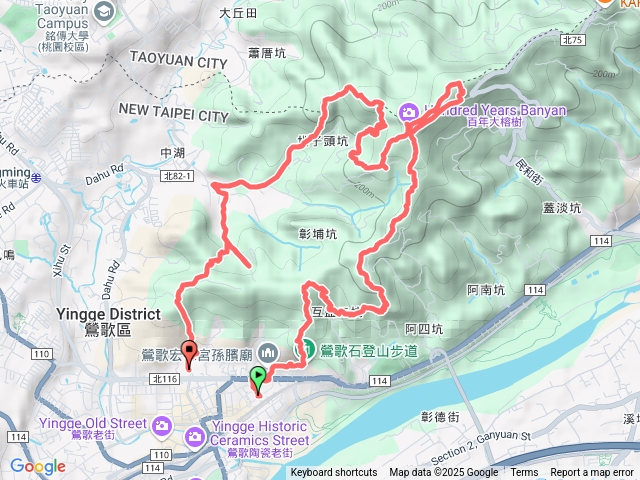 鶯樹縱走