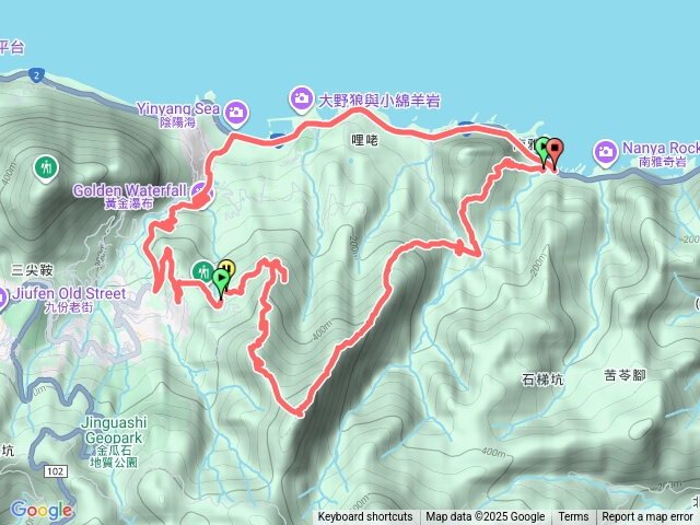 南新宮-劍龍稜-鋸齒稜-無耳茶壺山-獵犬岩-煙囪稜預覽圖