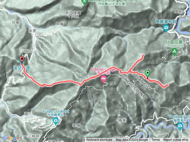 新竹尖石 李崠山縱走(馬望僧侶山-泰平山-高義蘭山-李崠山-大混山)預覽圖