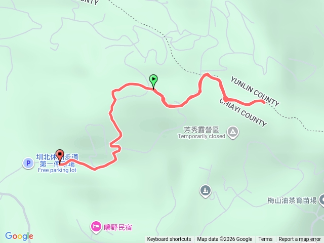 梅山觀音山圳北古道