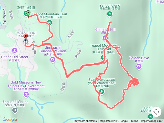 黃金獵犬岩無耳茶壺山煙囪山