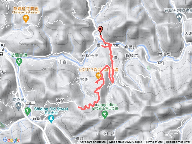 三才農場～皇帝殿西峰登山口
