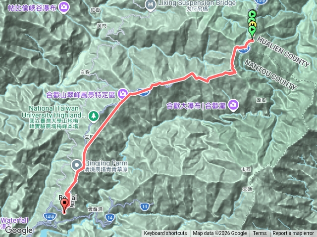 合歡山石門山
