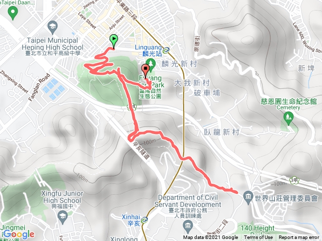 20210515 福州山公園、南縱走步道口、富陽生態公園