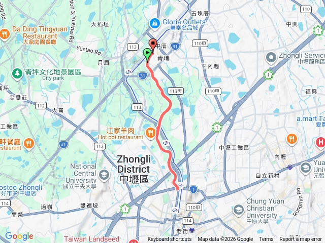 青埔至環北路來回騎行
