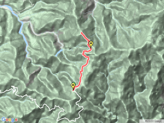 210林道-烏石坑山