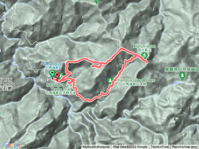 1110409-10司馬庫斯上西丘斯山、雪白山（含迷航）
