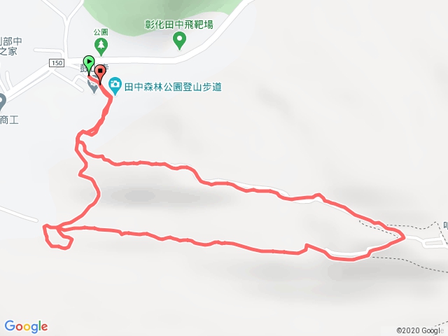 田中森林登山步道O型