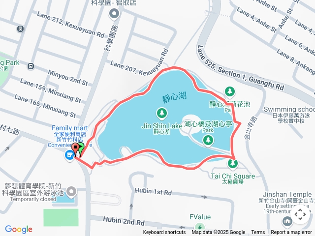 新竹竹科靜心湖