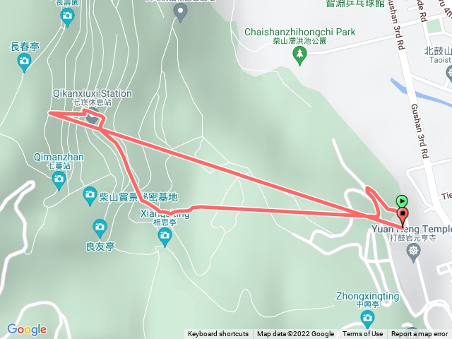 柴山11重天大縱走20220410南北柴山七蔓盤榕雅座o型縱走
