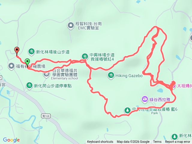 新化林場後山步道預覽圖