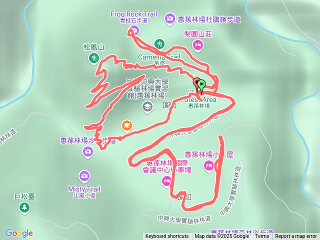 惠蓀林場松風山步道