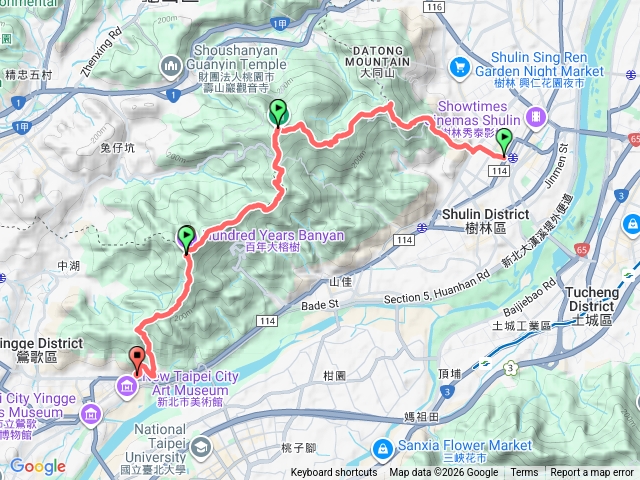 樹鶯縱走預覽圖