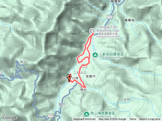 十四份湧泉步道-蓬萊溪護漁步道預覽圖