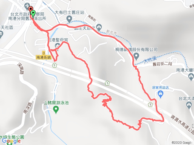 大豐山 更腳寮山o型連走