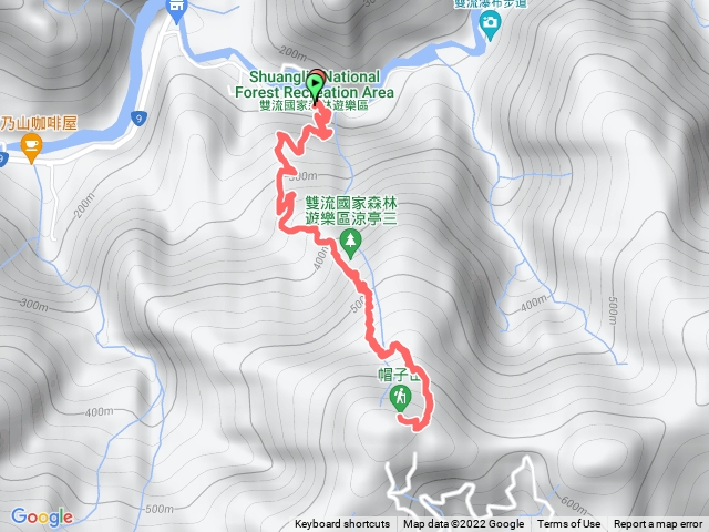 雙流國家森林遊樂區 帽子山步道