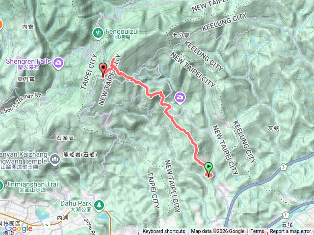 20260113拱北殿三秀山北港山金明山柯子林山火燒坪山車坪寮崙山五指山前峰五指山軍人公墓