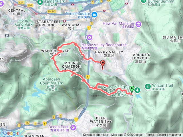 聶高信山、金馬倫山（黃泥涌道起登）