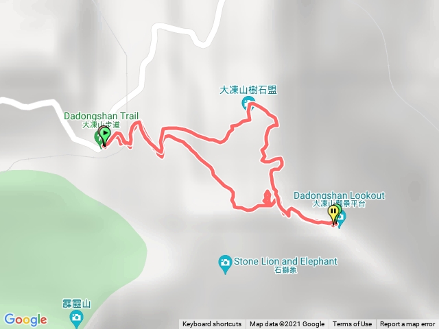 2021/11/23 奮起湖大凍山（C路線）(3km)