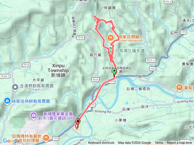 九芎湖步道預覽圖
