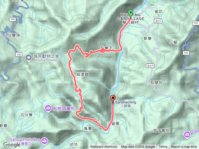 柴寮古道烏塗窟古道預覽圖
