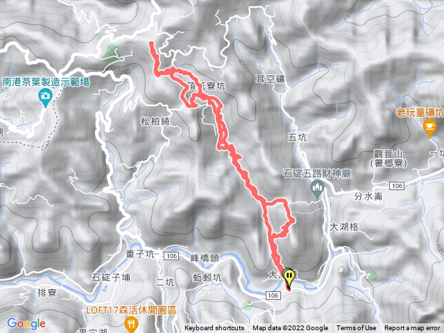 永定裡姑娘山仔寮山紙寮坑古道