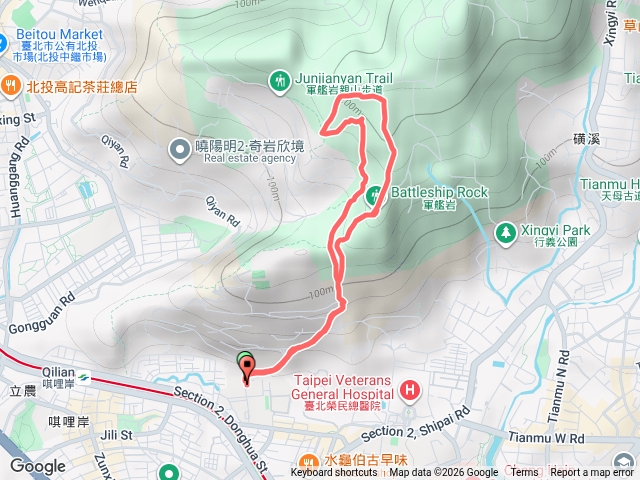 7/8大千跑陽明大學不去照明寺