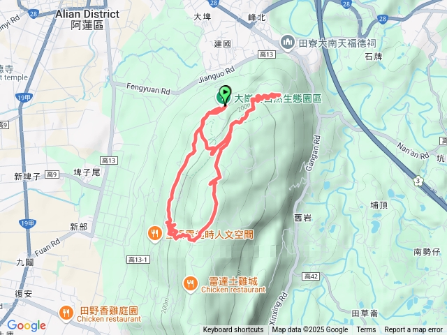 大岡山生態園區-一線天